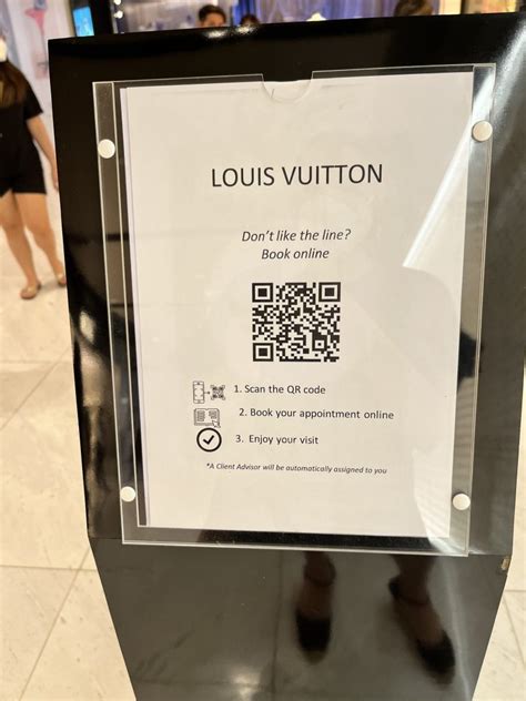 Louis Vuitton qr code scanner